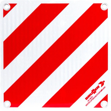 Cartello Carichi Sporgenti Brunner Zebra Alu