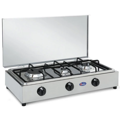 Parker® Fornello A Gas 3F Inox
